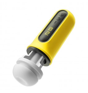 MizzZee - FEELING GOOD-X Automatic Sucking Masturbator (Chargeable - Yellow)